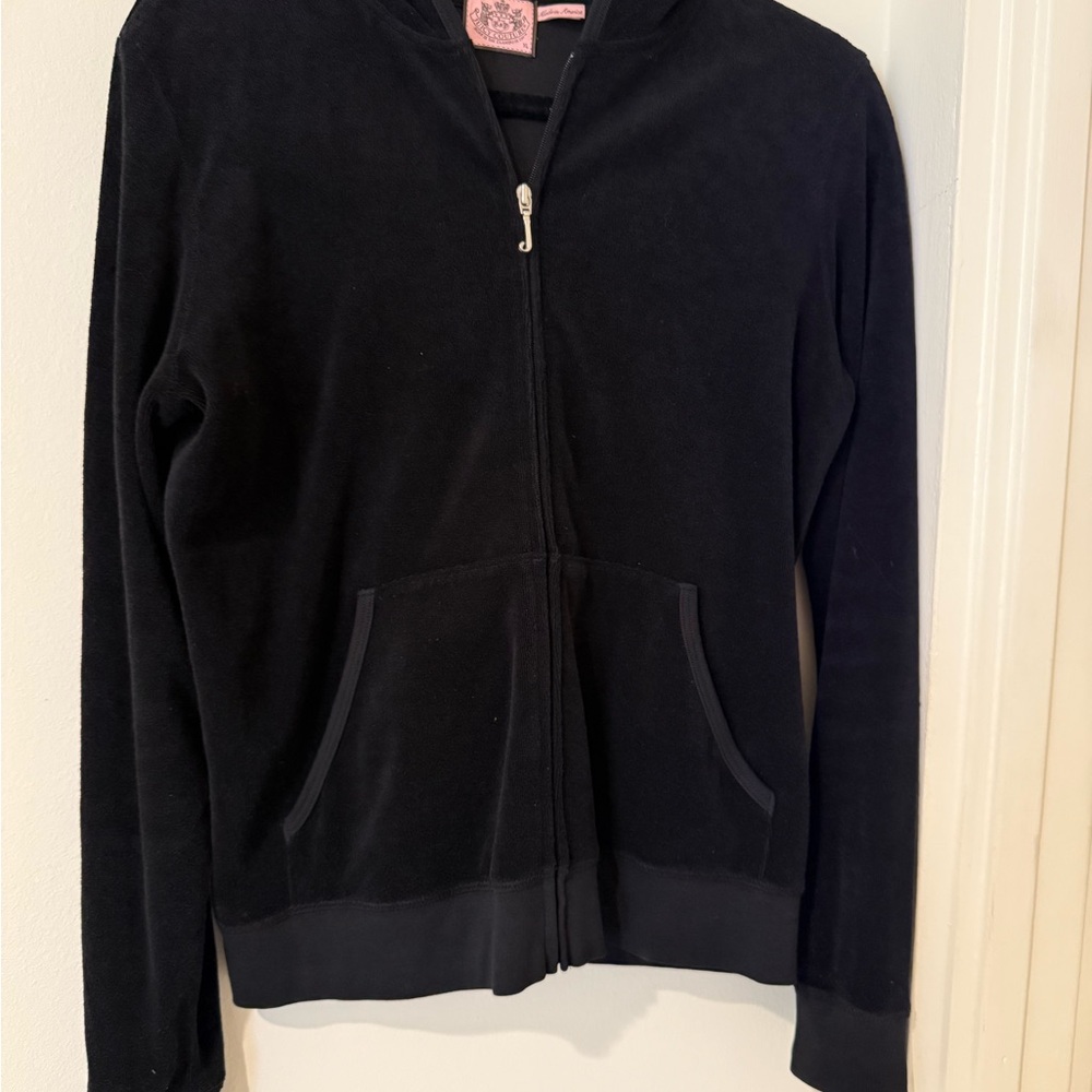 Black Zip-Up Hoodie